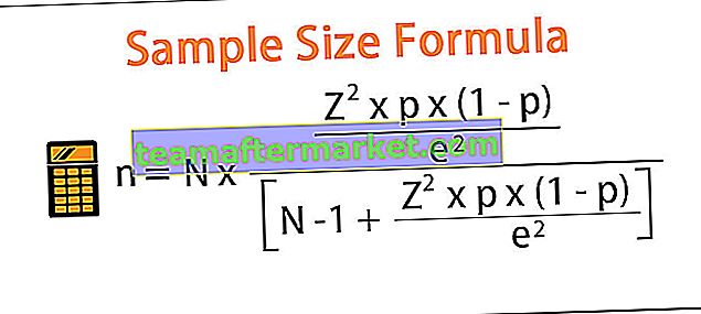 Formula della dimensione del campione