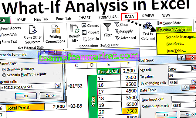Analisi what-if in Excel