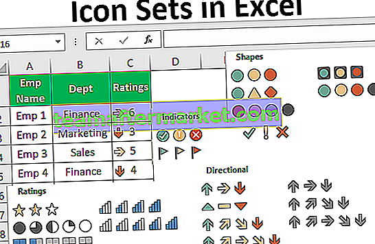 Kumpulan Ikon di Excel