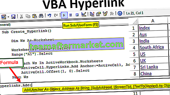 VBA-Hyperlinks