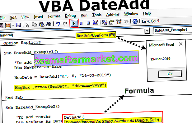 VBA DateAdd-Funktion