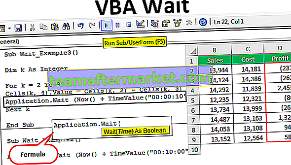 VBA-Wartefunktion
