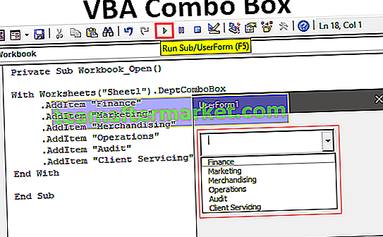 ComboBox VBA