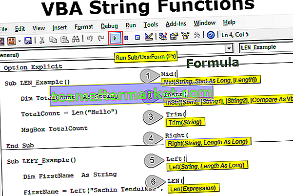 VBA-String-Funktionen