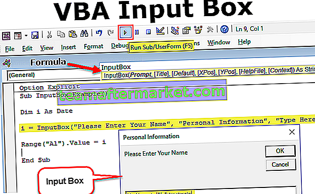 InputBox VBA