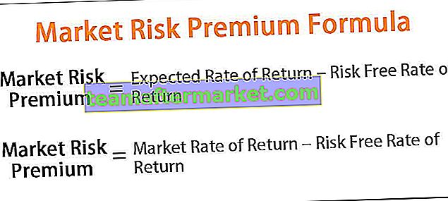 Premium-formule voor marktrisico